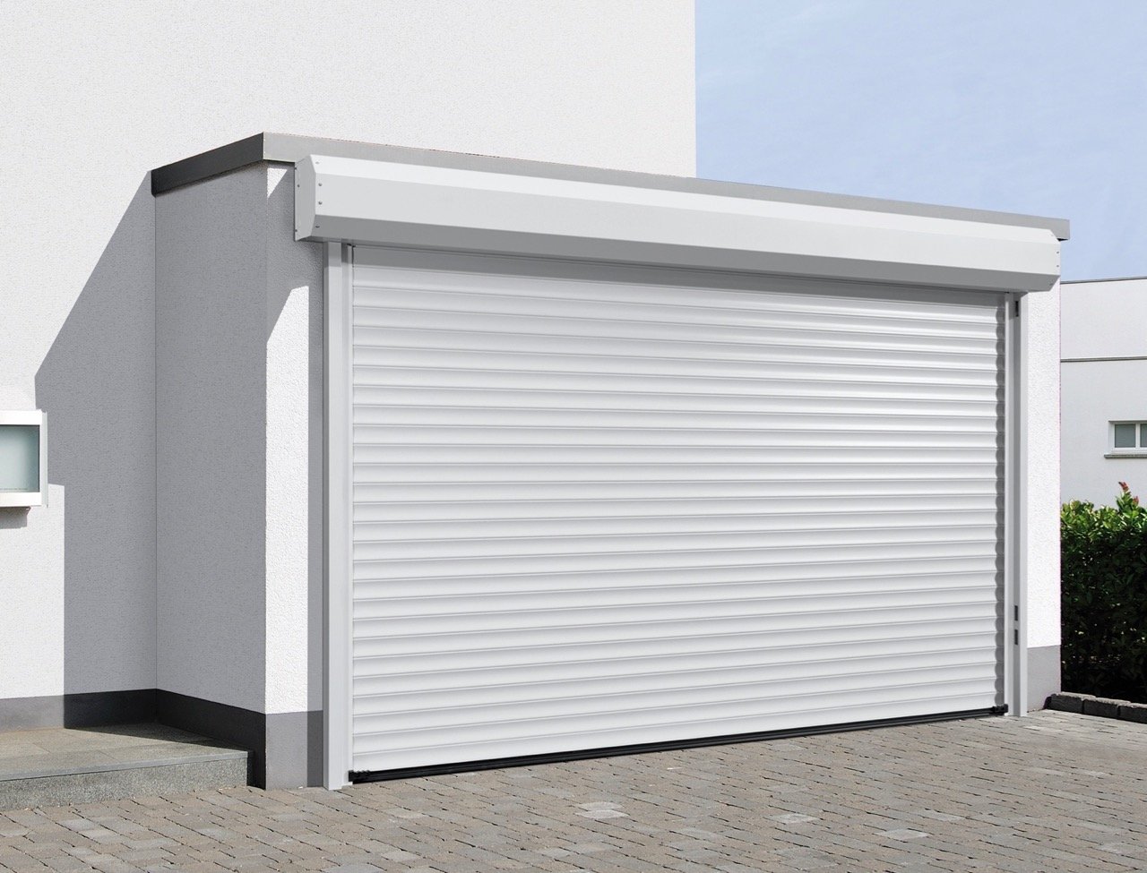 ავტოფარეხის რულონური კარი